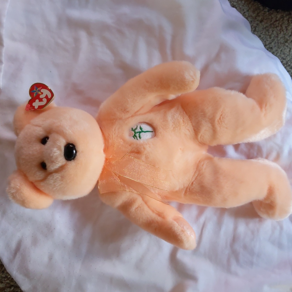 Ty 2001 dearest beanie baby bear